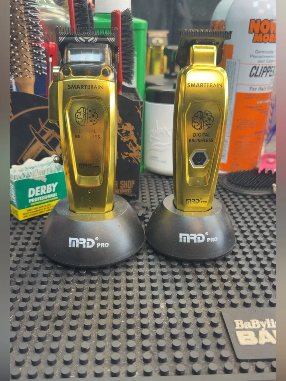 MRD Pro Gold Cordless Hair Clipper - Men's Grooming